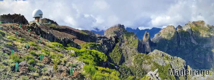 Pico do Areeiro - Pico do Ruivo horský trek - (mountain trek)