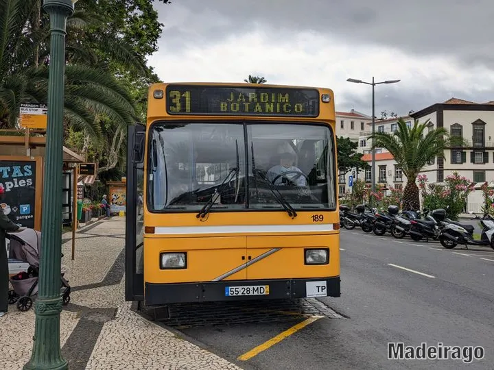 Autobusová doprava na Madeiře